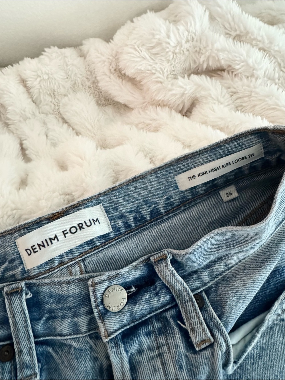 Denim Forum The Joni Hi-Rise Loose Jeans - Picture 3 of 3